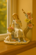 Petals of Joy Porcelain Figurine
