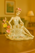 Grace in Bloom – Porcelain Figurine