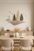 Whispering Pines Harmony Panel 3D Painting