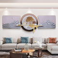 Pastel Peaks Harmony Art Panel 3D Painting