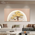 Amber Horizon Treescape Wall Art