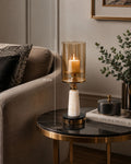 Soluxe Onyx Candle Pair - (Big)