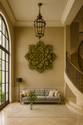 Opulent Lotus Flourish Decor Wall Art - Gold