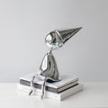 Cone of Wonder Sculpture - Silver